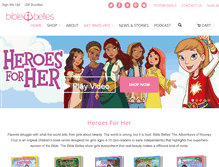 Tablet Screenshot of biblebelles.com